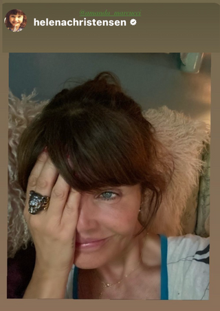 Helena, Christensen, 90s, supermodel, Panther ring, cocktail rings, Amanda Marcucci rings, Italian rings, designer rings