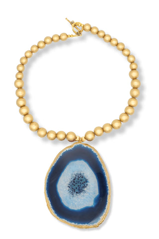 Blue Agate Necklace - Amanda Marcucci 