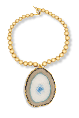 Blue Agate Necklace - Amanda Marcucci 