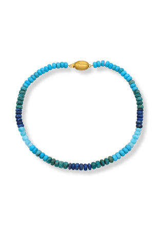 Blue Multi Gemstone Collar - Amanda Marcucci 