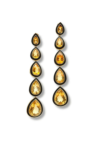 Citrine Drop Earrings - Amanda Marcucci 