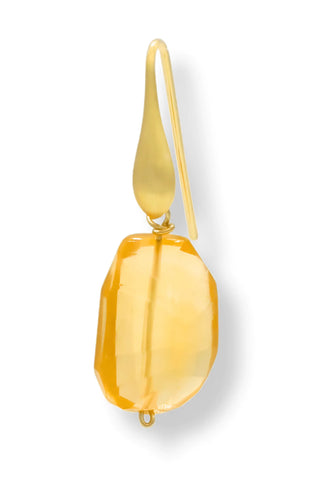 Freeform Citrine Drop Earrings - Amanda Marcucci 