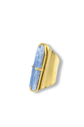 Natural Kyanite Cuff Ring - Amanda Marcucci 