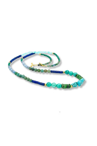 Ocean Blue Necklace - Amanda Marcucci 