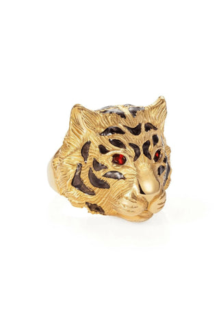 Ruby Eye Tiger Ring - Amanda Marcucci 