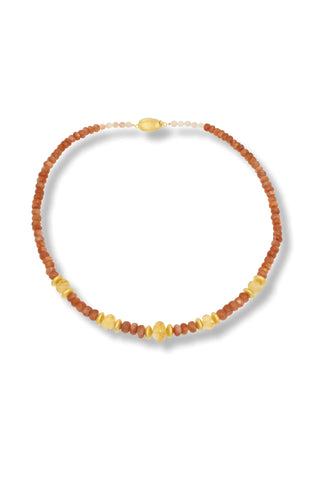 Sunstone and Citrine Necklace - Amanda Marcucci 